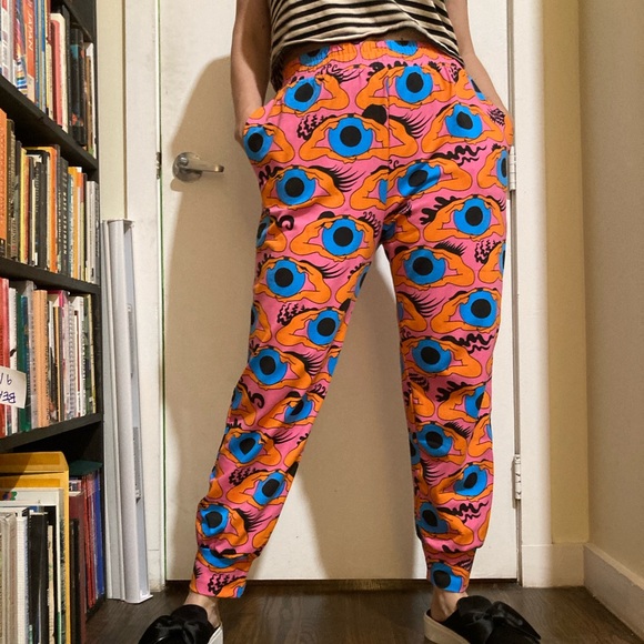 Nooworks Joggers in Psychedelic Eyes - Picture 3 of 5